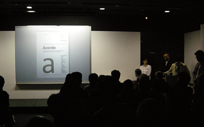 Acorde wins the <i>Grand Prize</i> of <i>Applied Typography 21</i>