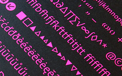 <i>Typefaces by Austrian Designers</i> – No. 22: Acorde